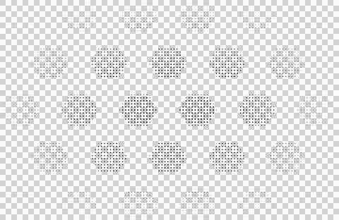 Halftone pattern. Geometric dot texture. Stock Illustration