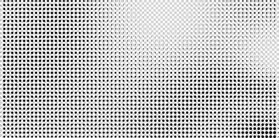 Halftone pattern, gradient background, screen texture Stock Illustration