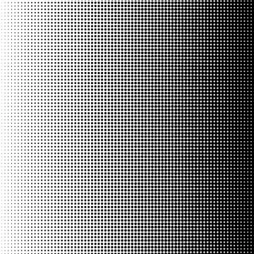 Halftone pattern. Gradient halftone dots background. Vector illustration. Stock Illustration