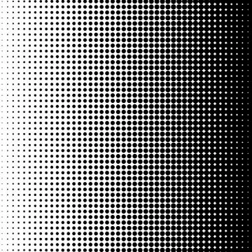 Halftone pattern. Gradient halftone dots background. Vector illustration. Illustrazione stock