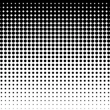 Halftone pattern. Gradient halftone dots background. Vector illustration. イラスト素材