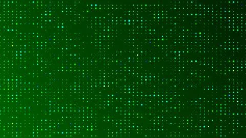 Halftone pattern. Green composition. Glitch background. Gradient design Illustrazione stock