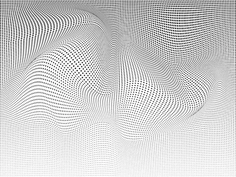 Halftone pattern. Halftone background. Halftone texture. Stock-Illustration