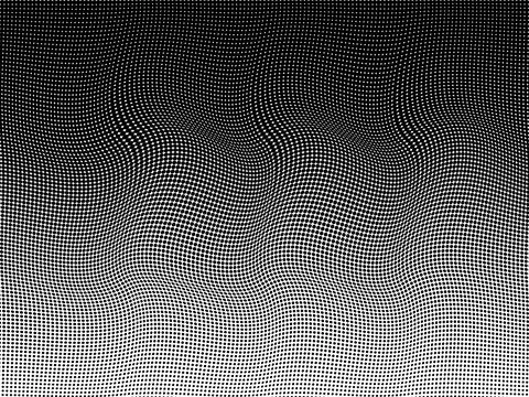 Halftone pattern. Halftone background. Halftone texture. Illustrazione stock