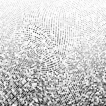 Halftone pattern. Halftone background. Halftone texture. Stock-Illustration