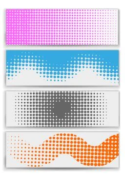 Halftone Pattern .Halftone Dots . Stock Illustration