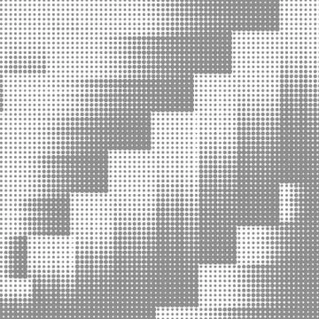 Halftone Pattern. Set of Dots. Dotted Texture. Overlay Grunge Template. Distress Stock Illustration