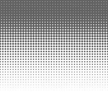 Halftone Pattern. Set of Dots. Dotted Texture. Overlay Grunge Template. Distress Stock Illustration