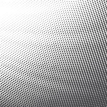 Halftone Pattern. Set of Dots. Dotted Texture. Distress Linear Design. Fade Stock Illustration