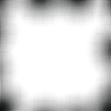 Halftone Pattern. Set of Dots. Dotted Texture. Overlay Grunge Template. Distress Stock Illustration