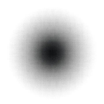 Halftone Pattern. Set of Dots. Dotted Texture. Distress Linear Design. Fade 스톡 일러스트