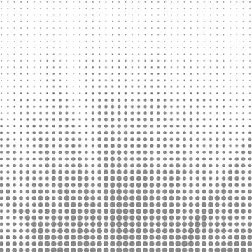 Halftone Pattern. Set of Dots. Dotted Texture. Overlay Grunge Template. Fade Illustrazione stock