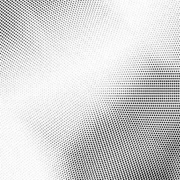 Halftone Pattern. Set of Dots. Dotted Texture. Distress Linear Design. Fade Stock Illustration