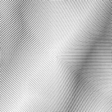 Halftone Pattern. Set of Dots. Dotted Texture. Overlay Grunge Template. Fade Stock Illustration