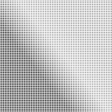Halftone Pattern. Set of Dots. Dotted Texture. Distress Linear Design. Fade Stock Illustration