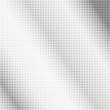 Halftone Pattern. Set of Dots. Dotted . Overlay Grunge Template. Distress Linear Stock Illustration