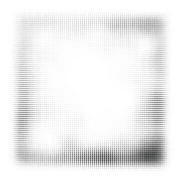 Halftone Pattern. Set of Dots. Dotted Texture. Overlay Grunge Template. Distress Stock Illustration