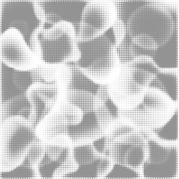 Halftone Pattern. Set of Dots. Dotted Texture. Overlay Grunge Template. Distress Stock Illustration