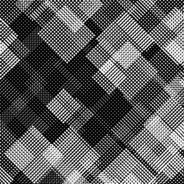 Halftone Pattern. Set of Dots. Dotted Texture. Overlay Grunge Template. Distress Stock Illustration