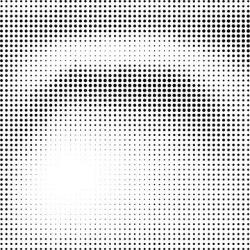 Halftone Pattern. Set of Dots. Dotted Texture. Overlay Grunge Template. Distress Stock Illustration