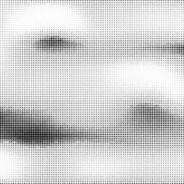 Halftone Pattern. Set of Dots. Dotted Texture. Overlay Grunge Template. Distress 库存插图