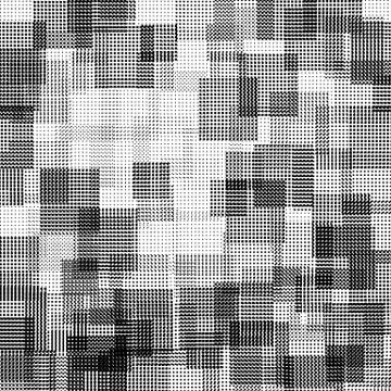 Halftone Pattern. Set of Dots. Dotted Texture. Overlay Grunge Template. Distress Stock Illustration