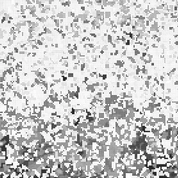 Halftone Pattern. Set of Dots. Dotted Texture. Overlay Grunge Template. Distress Illustrazione stock