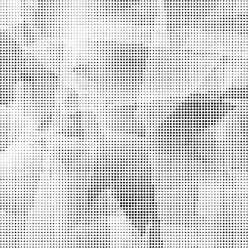 Halftone Pattern. Set of Dots. Dotted Texture. Overlay Grunge Template. Distress Illustrazione stock