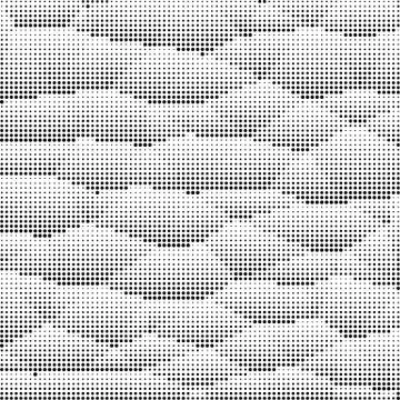 Halftone Pattern. Set of Dots. Dotted Texture. Overlay Grunge Template. Distress Illustrazione stock