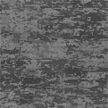 Halftone Pattern. Set of Dots. Dotted Texture on Black Background. Stock Illustration