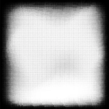 Halftone Pattern. Set of Dots. Dotted Texture. Overlay Grunge Template. Distress Stock Illustration