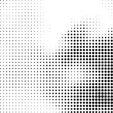 Halftone Pattern. Set of Dots. Dotted Texture. Overlay Grunge Template. Distress Illustrazione stock