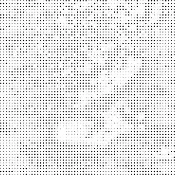 Halftone Pattern. Set of Dots. Dotted Texture on White Background. Overlay Illustrazione stock