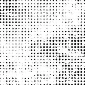Halftone Pattern. Set of Dots. Dotted Texture on White Background. Overlay Stock Illustration