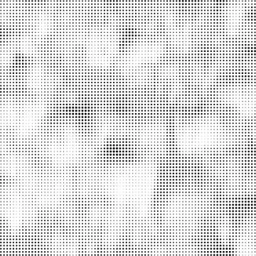 Halftone Pattern. Set of Dots. Dotted Texture on White Background. Overlay Illustrazione stock