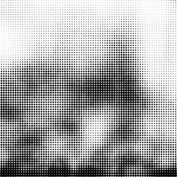 Halftone Pattern. Set of Dots. Dotted Texture on White Background. Overlay Stock Illustration