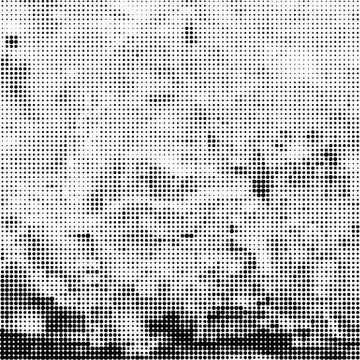 Halftone Pattern. Set of Dots. Dotted Texture on White Background. Overlay Stock Illustration