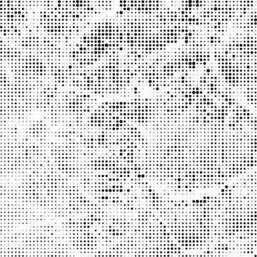 Halftone Pattern. Set of Dots. Dotted Texture on White Background. Overlay Stock Illustration