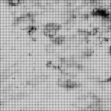 Halftone Pattern. Set of Dots. Dotted Texture on White Background. Overlay Stock Illustration
