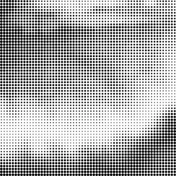 Halftone Pattern. Set of Dots. Dotted Texture on White Background. Overlay Stock Illustration