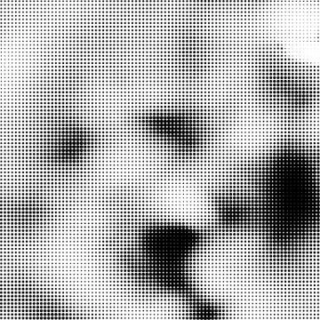 Halftone Pattern. Set of Dots. Dotted Texture on White Background. Overlay Stock Illustration