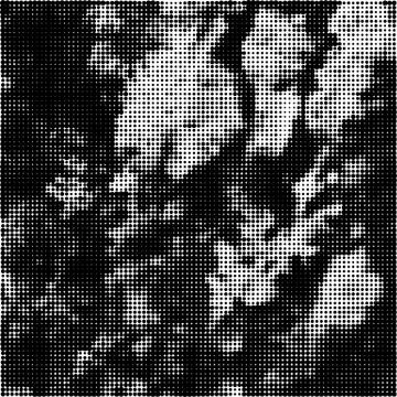 Halftone Pattern. Set of Dots. Dotted Texture on White Background. Overlay Stock Illustration