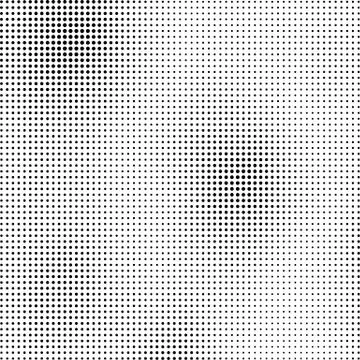 Halftone Pattern. Set of Dots. Dotted Texture on White Background. Overlay Stock Illustration