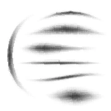 Halftone Pattern. Set of Dots. Dotted Texture on White Background. Overlay Stock Illustration