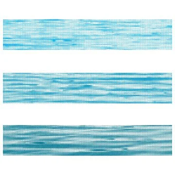 Halftone Pattern. Set of Dots. Dotted Texture on White Background. Overlay Stockillustratie