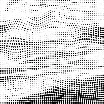 Halftone Pattern. Set of Dots. Dotted Texture on White Background. Overlay Stock Illustration