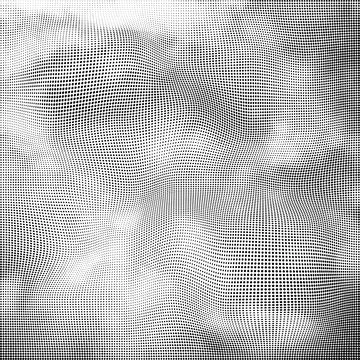 Halftone Pattern. Set of Dots. Dotted Texture on White Background. Overlay Stock Illustration