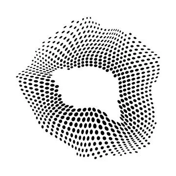 Halftone Pattern. Set of Dots. Dotted Texture. Overlay Grunge Template. Distress Illustrazione stock