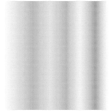 Halftone Pattern. Set of Dots. Dotted Texture on White Background. Overlay Stock Illustration