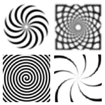 Halftone Pattern. Set of Dots. Dotted Texture on White Background. Overlay Illustrazione stock